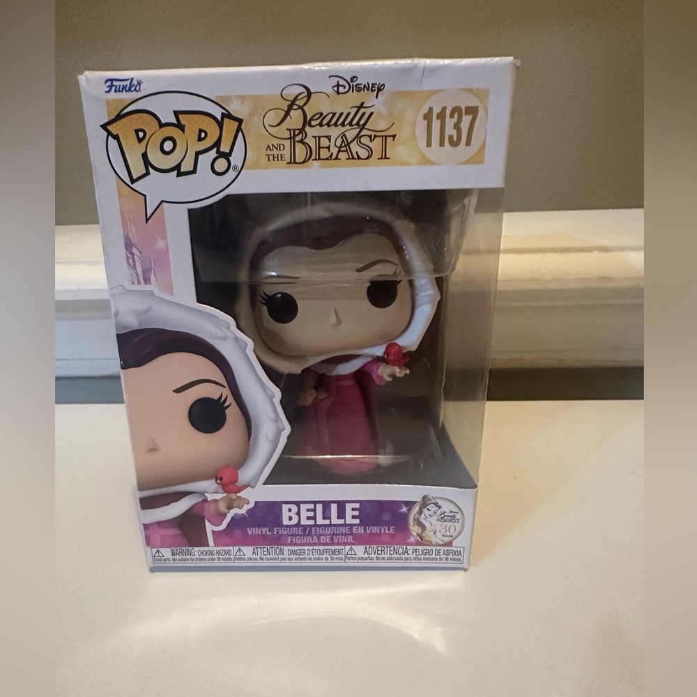 Funko Belle in Pink Dress Vinyl Figure